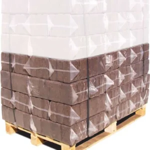 holzbrx Holzbriketts Rinde Nachtwächter, 36x12kg (432kg), Maße: 65x100x155 mm, Brenndauer 8-12 Std., ca. 4-8 kWh/kg, Nicht für automatische Öfen